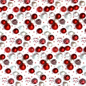Бумага оберточная Елочные шарики обложка книги