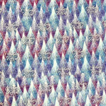 Бумага оберточная Голубые елки обложка книги