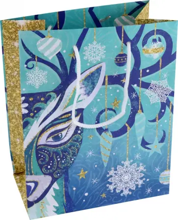 Пакет подарочный Узоры обложка книги