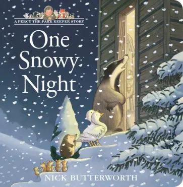 Nick Butterworth - One Snowy Night обложка книги