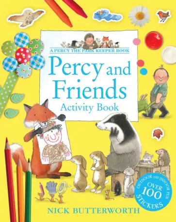 Nick Butterworth - Percy and Friends Activity Book обложка книги