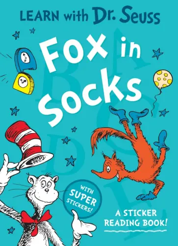 Seuss Dr - Fox in Socks. A Sticker Reading Book! обложка книги