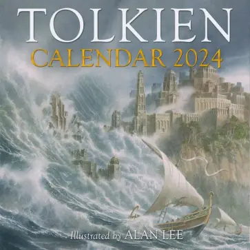 Tolkien John Ronald Reuel - Tolkien Calendar 2024. The Fall of Numenor обложка книги