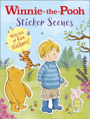Winnie-the-Pooh Sticker Scenes. With lots of fun stickers! обложка книги