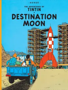 Herge - Destination Moon обложка книги