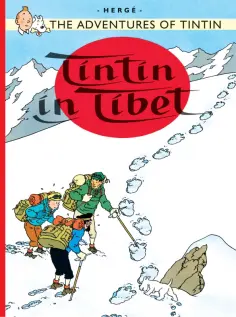 Herge - Tintin in Tibet обложка книги