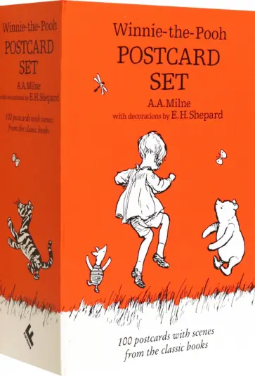 A. Milne - Winnie-the-Pooh. Postcard Set. 100 postcards A. Milne - Winnie-the-Pooh. Postcard Set. 100 postcards обложка книги