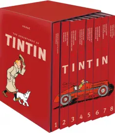 Herge - The Tintin Collection. Compact Editions 8 Books обложка книги