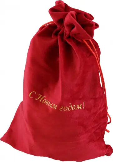 Мешочек из бархата, красный обложка книги