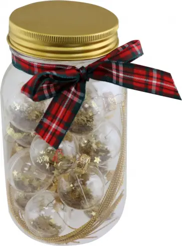 Новогоднее украшение Шарики, 16 шт. обложка книги