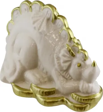 Новогоднее украшение Дракон с монетками обложка книги