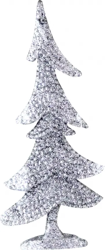 Подвесное украшение Серебряная елочка обложка книги