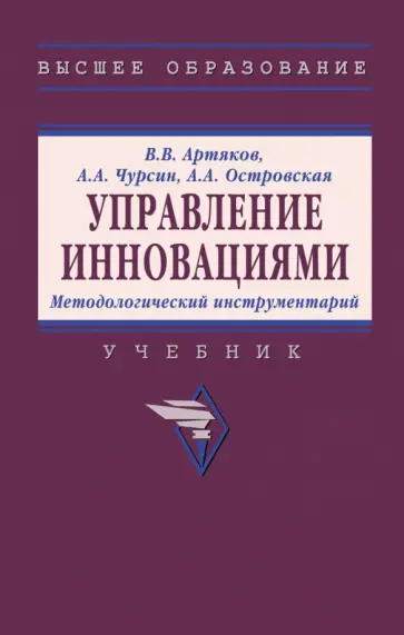 Артяков, Чурсин - Управление инновациями. Методологический инструментарий. Учебник обложка книги