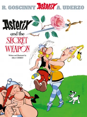 Albert Uderzo - Asterix and The Secret Weapon. Комикс Albert Uderzo - Asterix and The Secret Weapon. Комикс обложка книги