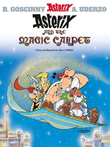 Albert Uderzo - Asterix and The Magic Carpet. Комикс Albert Uderzo - Asterix and The Magic Carpet. Комикс обложка книги