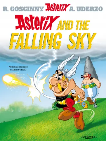 Albert Uderzo - Asterix and The Falling Sky. Комикс Albert Uderzo - Asterix and The Falling Sky. Комикс обложка книги