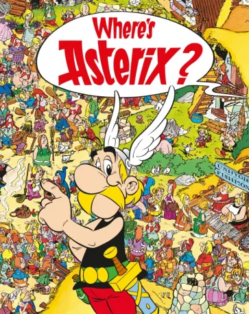 Albert Uderzo - Where's Asterix?. Комикс Albert Uderzo - Where's Asterix?. Комикс обложка книги