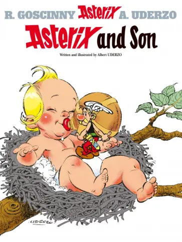 Albert Uderzo - Asterix and Son. Комикс Albert Uderzo - Asterix and Son. Комикс обложка книги