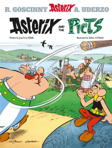Jean-Yves Ferri - Asterix and The Picts. Комикс Jean-Yves Ferri - Asterix and The Picts. Комикс обложка книги