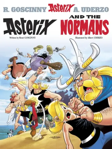 Rene Goscinny - Asterix and The Normans. Комикс Rene Goscinny - Asterix and The Normans. Комикс обложка книги