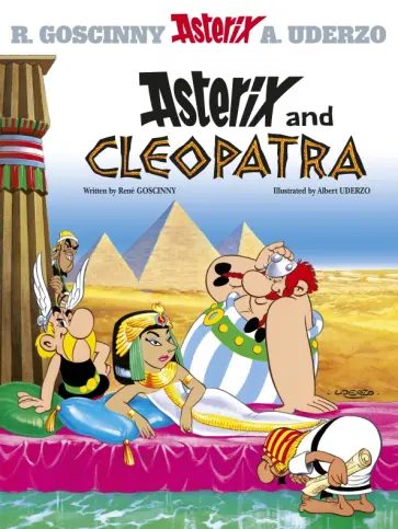Rene Goscinny - Asterix and Cleopatra. Комикс Rene Goscinny - Asterix and Cleopatra. Комикс обложка книги