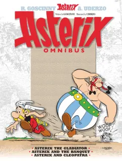 Обложка книги Asterix. Omnibus 2. Asterix The Gladiator. Asterix and The Banquet. Asterix and Cleopatra. Комикс, Goscinny Rene