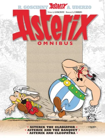 Rene Goscinny - Asterix. Omnibus 2. Asterix The Gladiator. Asterix and The Banquet. Asterix and Cleopatra. Комикс Rene Goscinny - Asterix. Omnibus 2. Asterix The Gladiator. Asterix and The Banquet. Asterix and Cleopatra. Комикс обложка книги
