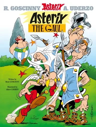Rene Goscinny - Asterix The Gaul. Комикс обложка книги