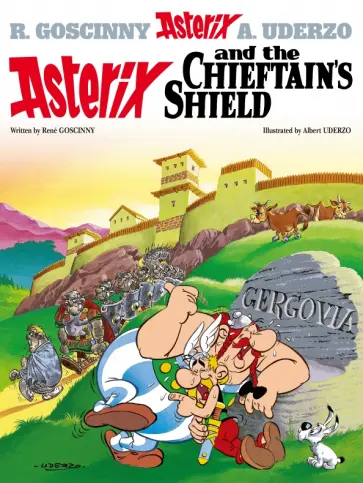 Rene Goscinny - Asterix and The Chieftain's Shield. Комикс Rene Goscinny - Asterix and The Chieftain's Shield. Комикс обложка книги