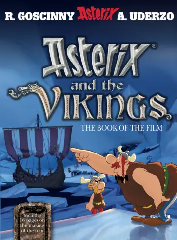 Rene Goscinny - Asterix and The Vikings. The Book of the Film. Комикс Rene Goscinny - Asterix and The Vikings. The Book of the Film. Комикс обложка книги