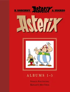 Обложка книги Asterix Gift Edition. Albums 1-5. Asterix the Gaul. Asterix and the Golden Sickle. Комикс, Goscinny Rene