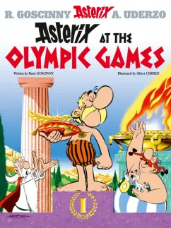 Обложка книги Asterix at The Olympic Games. Комикс, Goscinny Rene