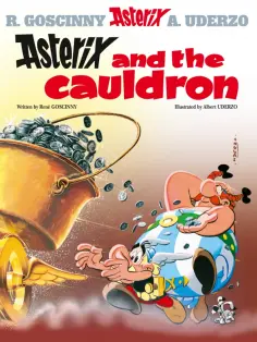Rene Goscinny - Asterix and The Cauldron. Комикс обложка книги