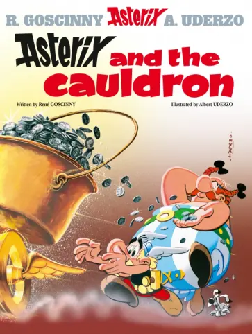 Rene Goscinny - Asterix and The Cauldron. Комикс Rene Goscinny - Asterix and The Cauldron. Комикс обложка книги