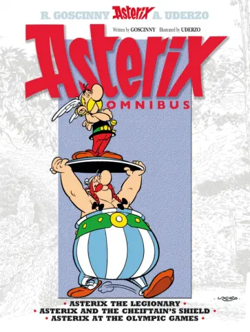 Rene Goscinny - Asterix. Omnibus 4. Asterix The Legionary. Asterix and The Chieftain's Shield. Комикс Rene Goscinny - Asterix. Omnibus 4. Asterix The Legionary. Asterix and The Chieftain's Shield. Комикс обложка книги