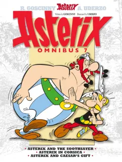 Обложка книги Asterix. Omnibus 7. Asterix and The Soothsayer. Asterix in Corsica. Asterix and Caesar's Gift., Goscinny Rene