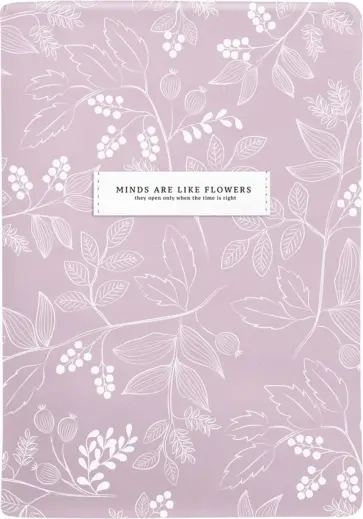 Ежедневник недатированный June, розовый, А5, 160 листов обложка книги