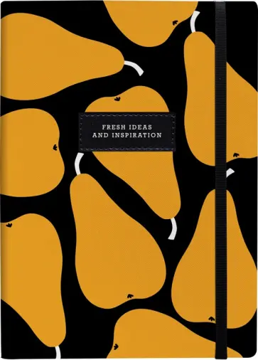 Ежедневник недатированный Pear, оранжевый, А5, 96 листов обложка книги