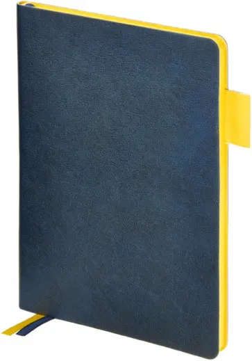 Ежедневник недатированный Boston, темно-синий, А5, 136 листов обложка книги