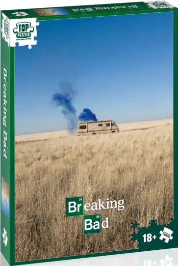 Пазл-1000 Во все тяжкие. Постер Пазл-1000 Во все тяжкие. Постер обложка книги