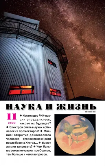 Наука и жизнь. 2023. № 11 обложка книги