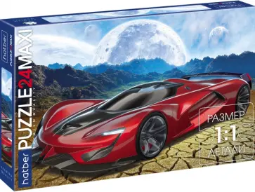 Пазл-24 Maxi Спортивный автомобиль Пазл-24 Maxi Спортивный автомобиль обложка книги