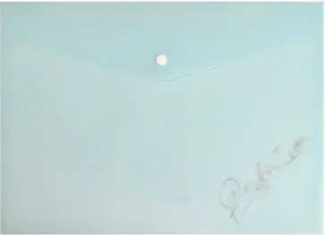 Папка для документов Пастельный мятный глиттер, А4 обложка книги