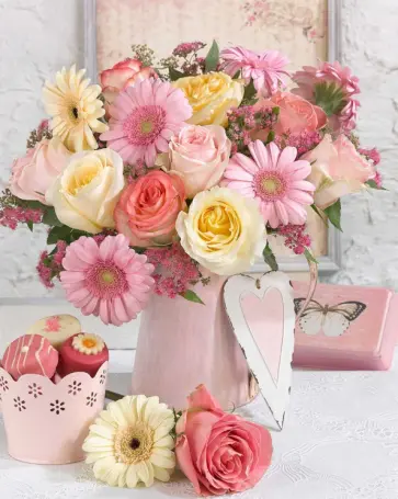 Алмазная мозаика Воздушный букет обложка книги