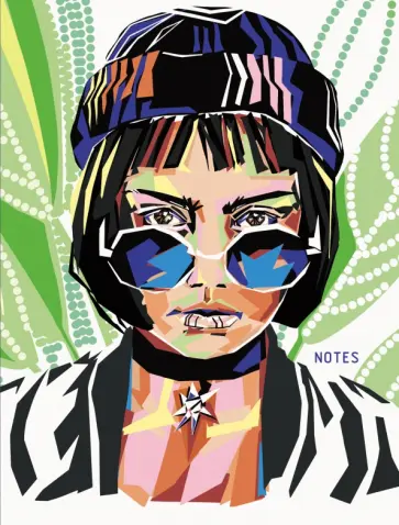 Книга для записей Girl gang, 64 листа, А6, клетка Книга для записей Girl gang, 64 листа, А6, клетка обложка книги