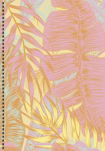 Тетрадь для конспектов Джунгли, А4, 60 листов, линия обложка книги