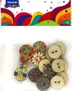 Пуговицы декоративные Sorti, 18 штук обложка книги