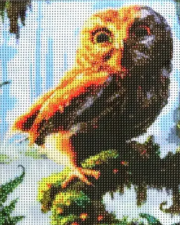 Алмазная мозаика Сова обложка книги