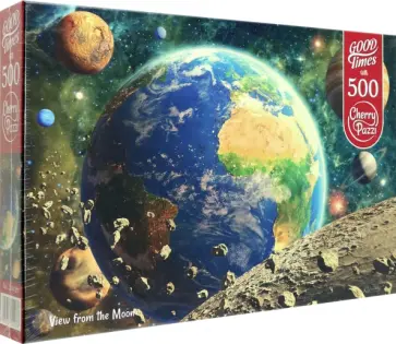 Пазл-500 Вид с Луны обложка книги