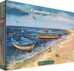 Пазл-500 Утро на берегу моря обложка книги